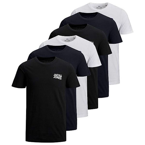 Jack & Jones T-Shirt "T-Shirt JJETHAN TEE CREW NECK 3PK 6er Pack" günstig online kaufen