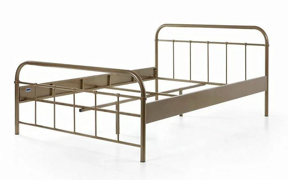 Kindermöbel 24 Metallbett Gästebett Bett Janek 140*200 braun günstig online kaufen