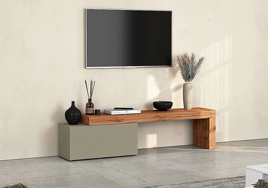 INOSIGN TV-Board "Chronos TV-Board, Lowboard", (1 St., Breite verstellbar v günstig online kaufen