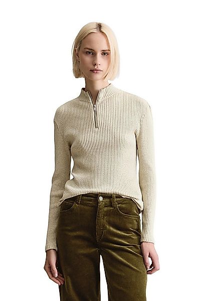 Marc O'Polo DENIM Langarmshirt aus Rippjersey günstig online kaufen