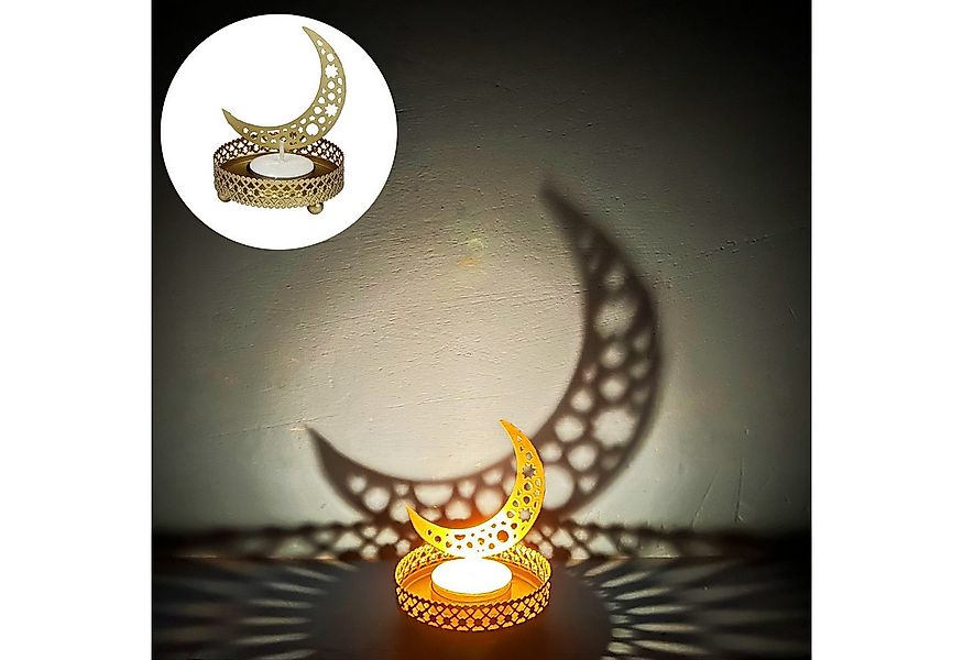 Marrakesch Orient & Mediterran Interior Teelichthalter Teelichthalter Mond günstig online kaufen