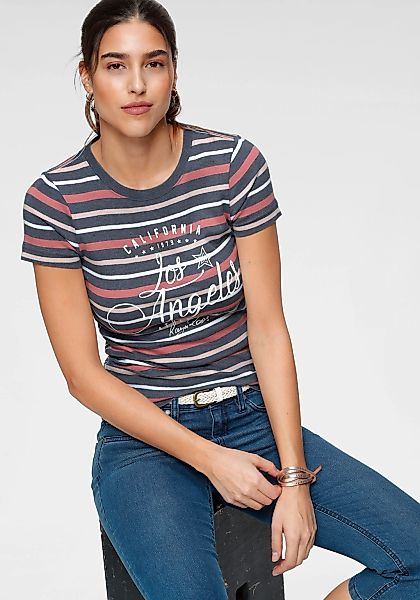 KangaROOS T-Shirt kurzärmelig, sehr figurbetont, aus günstig online kaufen