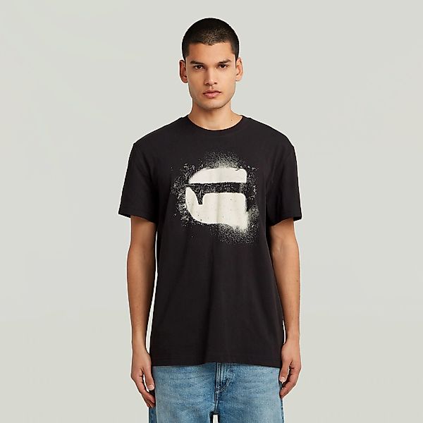 G-STAR T-Shirt "Spray G Logo", mit Rundhals günstig online kaufen