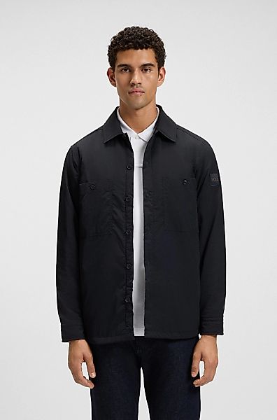 BOSS ORANGE Langarmhemd "Locky", leicht wattiert, oversize fit günstig online kaufen