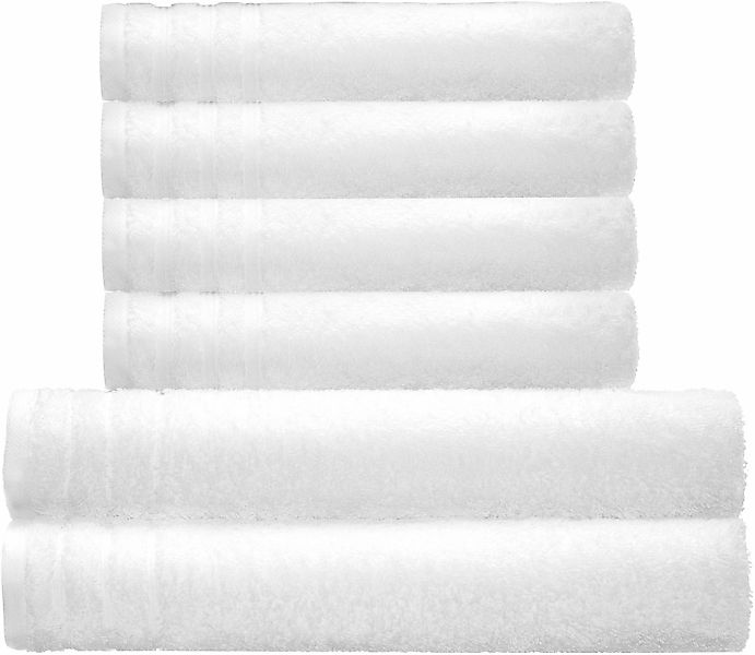Kleine Wolke Handtuch Set "Royal, 6 Stück (4 Handtücher 50/100 cm + 2 Dusch günstig online kaufen