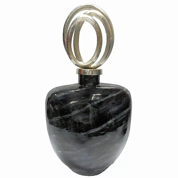 Vase Dkd Home Decor Kristall Schwarz Aluminium Moderne (28 X 14 X 48 Cm) günstig online kaufen