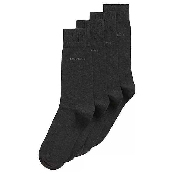 Boss Rs Uni Socken 2 Paare EU 43-46 Charcoal günstig online kaufen
