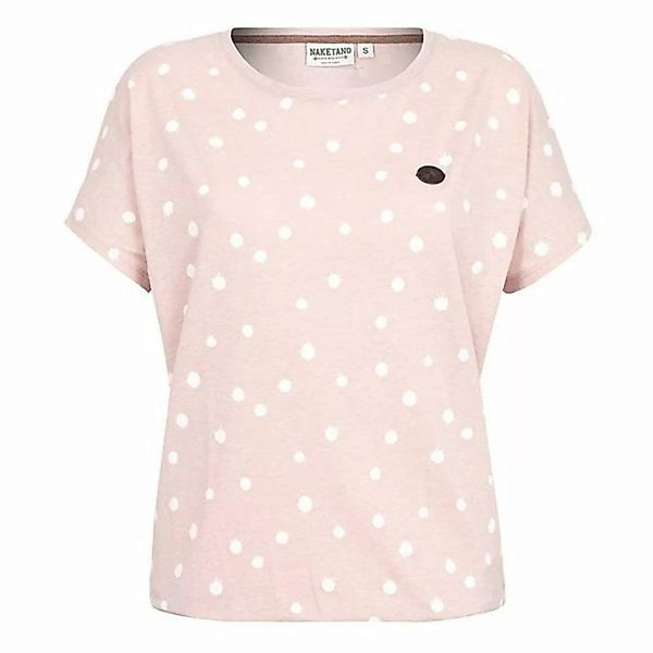 naketano T-Shirt Damen rosa mit weißen Punkten günstig online kaufen