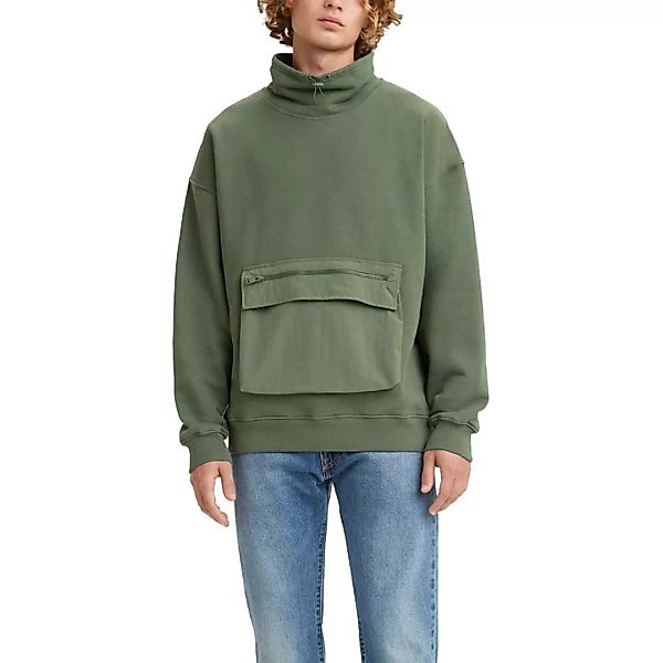 Levi´s ® Cargo Utility Sweatshirt Mit Stehkragen XL Thyme günstig online kaufen