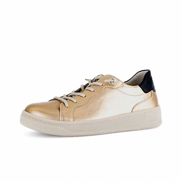 Gabor Sneaker "Sneaker low Materialmix Leder" günstig online kaufen