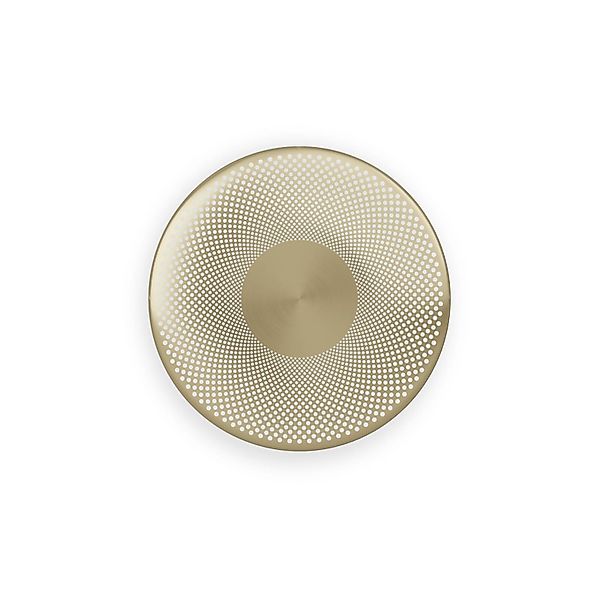 Northern LED-Wandleuchte Glint messingfarben, Stahl, Ø 25 cm günstig online kaufen