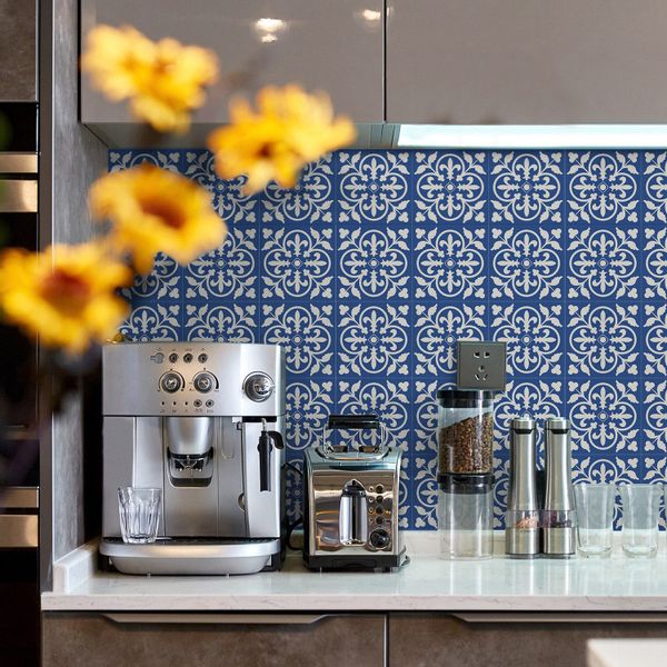 Coonoor Fliesenaufkleber Küchenfliesenaufkleber, wasserdichte Fliesenaufkle günstig online kaufen