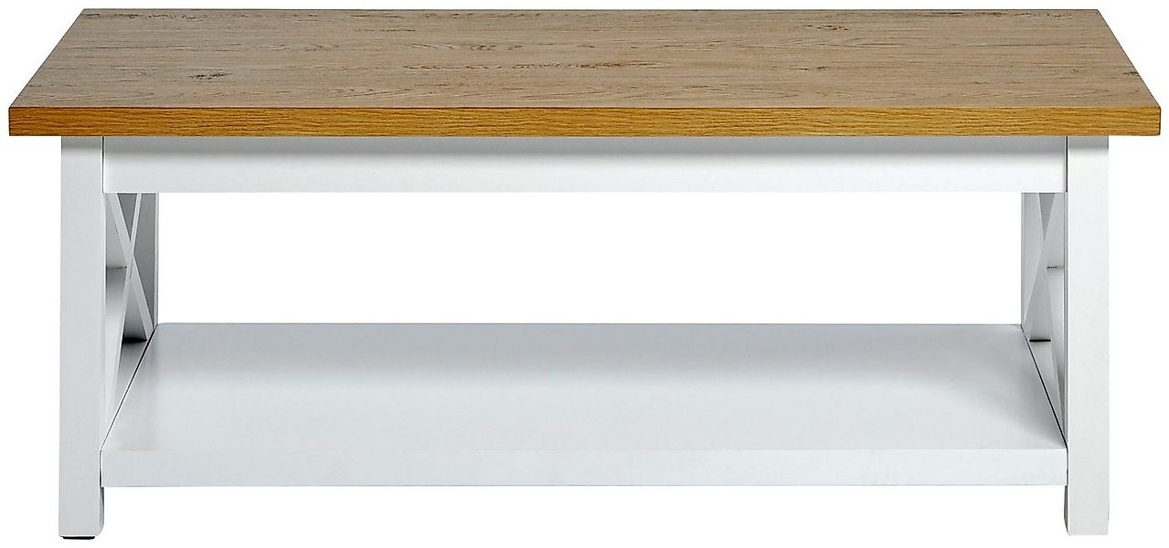 Jahnke Couchtisch CHALET COFFEE (1-St), Couchtisch, Kaffetisch, mit Ablageb günstig online kaufen