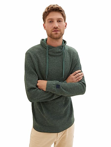 TOM TAILOR Strickpullover mit Kordelzug am günstig online kaufen