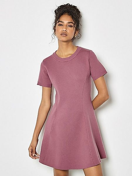 Apricot Strickkleid Minikleid im Skaterstyle günstig online kaufen