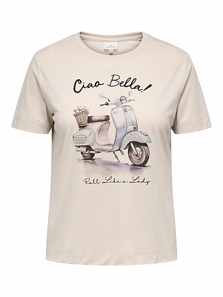ONLY CARMAKOMA T-Shirt "CARNIKO LIFE S/S O-NECK REG TEE JRS" günstig online kaufen
