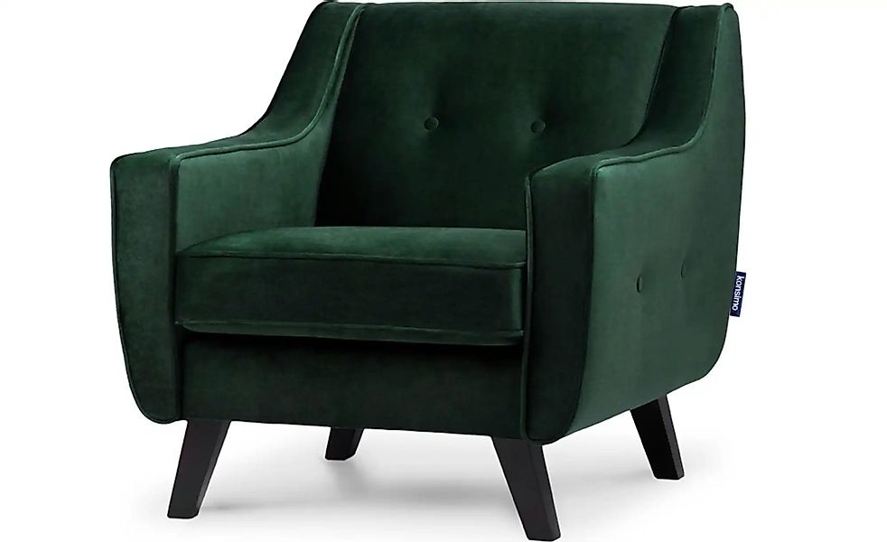 KONSIMO Sessel  Terso ¦ grün ¦ Maße (cm): B: 84 H: 81 Polstermöbel > Sessel günstig online kaufen