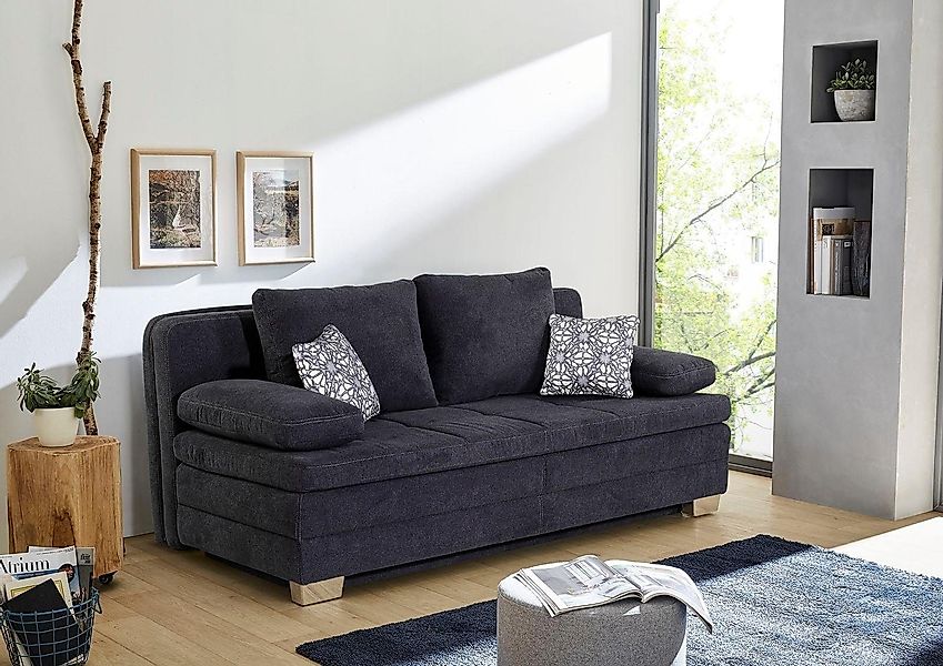 Jockenhöfer Gruppe Schlafsofa Lincoln, mit Bettfunktion günstig online kaufen