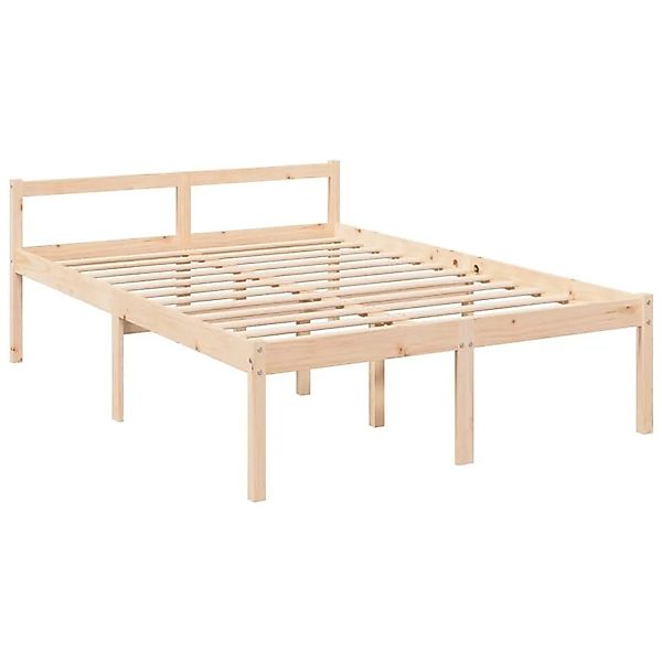 vidaXL Seniorenbett 120x200 cm Massivholz Kiefer 810609 günstig online kaufen