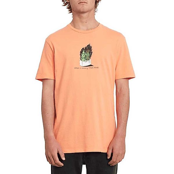 Volcom Cinder Block Kurzarm Rundhalsausschnitt T-shirt XS Salmon günstig online kaufen