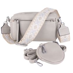 MIRROSI Umhängetasche Damen, Veganleder Crossbody Tasche günstig online kaufen