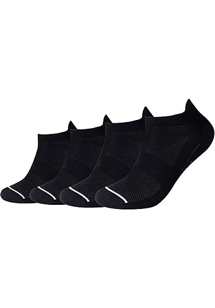 Camano Sneakersocken "function", (4 Paar), mit Micro-Plüsch an Ferse und Ze günstig online kaufen