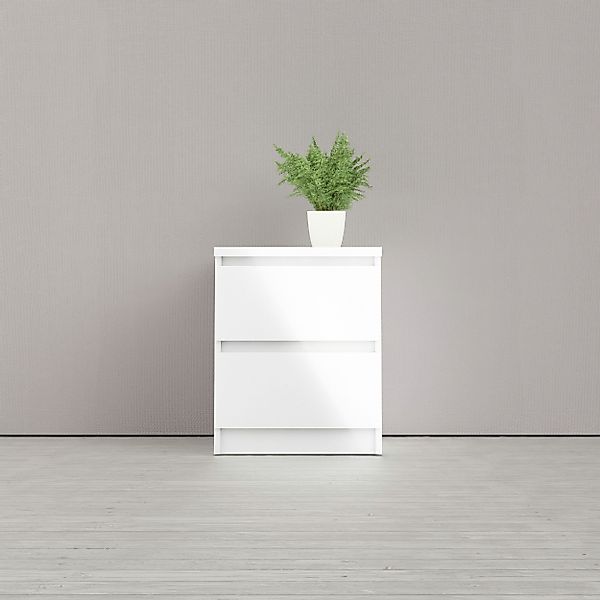 INOSIGN Nachttisch "Naia", Eleganter Nachttisch mit 2 Schubladen günstig online kaufen