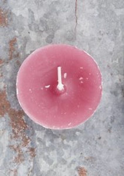 Dekorative Schwimmkerze – ideal für Schale, Glas & Teich Ø 8 cm Dusty Rose günstig online kaufen