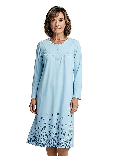 zeitlos Nachthemd Nachthemd Langarm - Romy Blumen günstig online kaufen