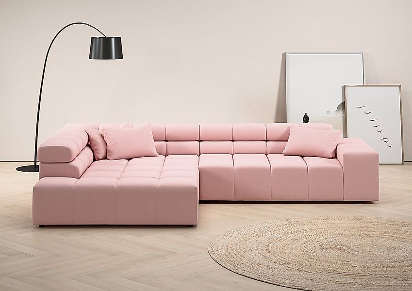 INOSIGN Ecksofa "Ancona incl. Kopfteilverstellung, OTTOs Choice, Breite 319 günstig online kaufen
