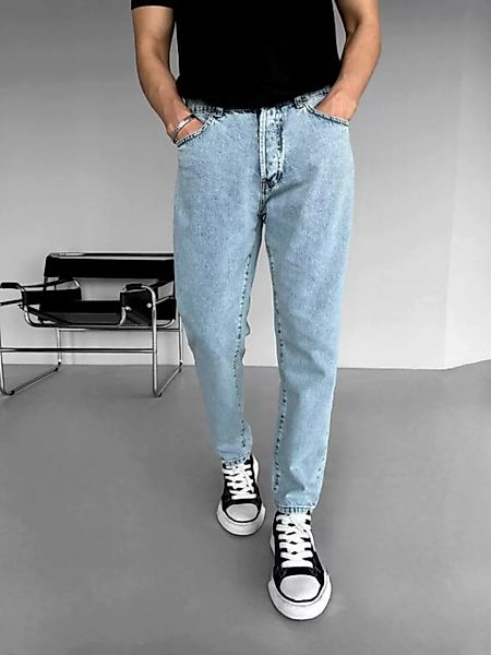 Abluka Bequeme Jeans PREMIUM BAGGY JEANS ICE BLUE günstig online kaufen
