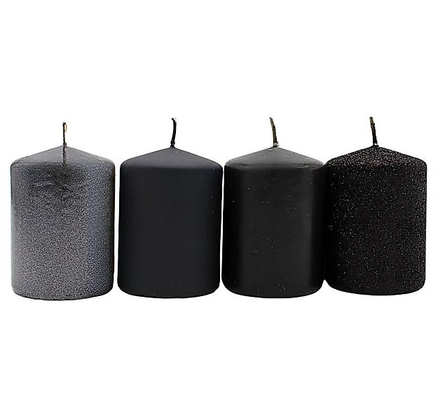 Dekohelden24 Stumpenkerze Adventskerzen, Stumpenkerzen, Adventskranzkerzen, günstig online kaufen