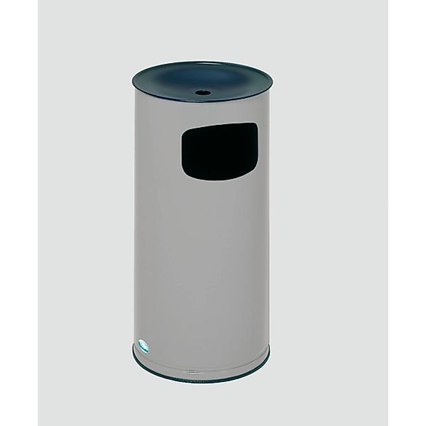 PROREGAL Klassischer Runder Kombiascher HxBxT 71 x 35,5 x 35,5 cm Verzinkte günstig online kaufen