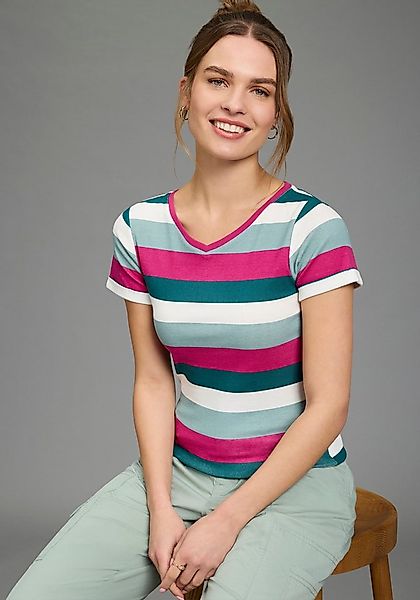 KangaROOS T-Shirt mit Streifen-Design günstig online kaufen