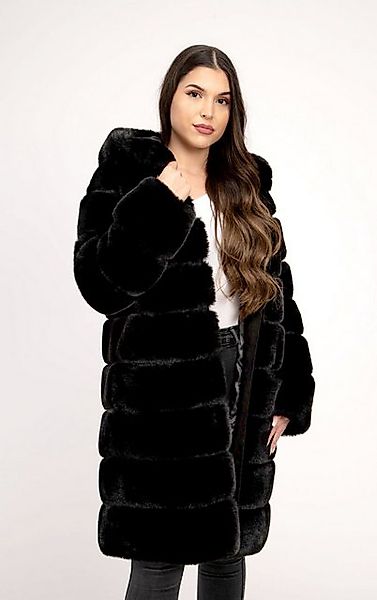 Passioni Fellimitatjacke Hochwertiger Web-Pelz Mantel Winterjacke günstig online kaufen