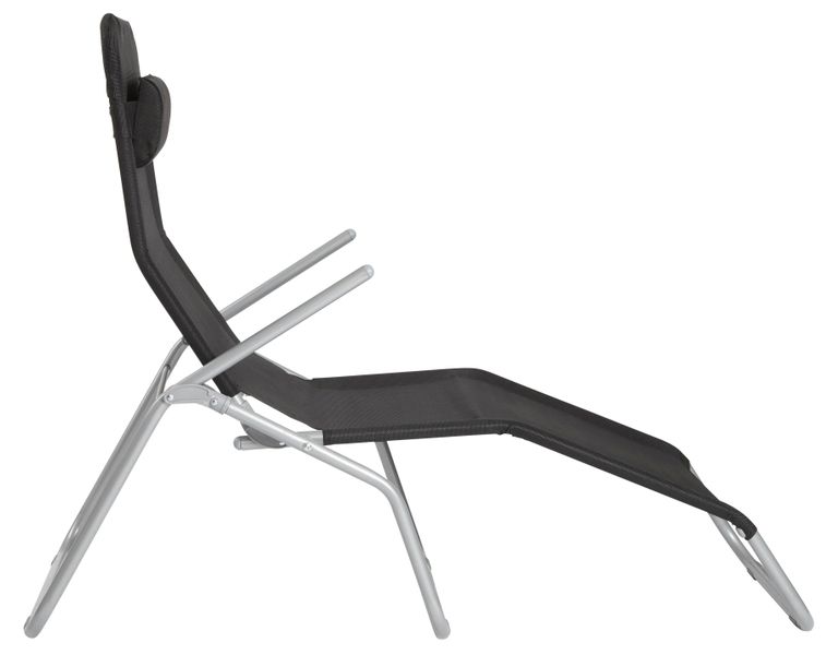 MERXX Gartenliege "XXL" Stahl/Textil, inkl. Kopfkissen günstig online kaufen