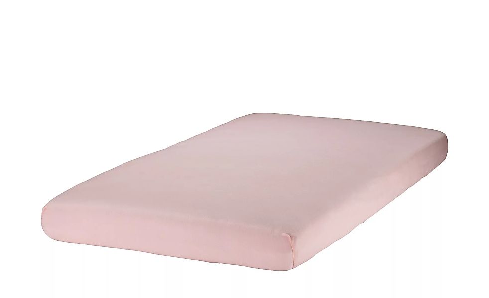 Zöllner Spannbettlaken für Kinderbetten, Jersey - rosa/pink - 100% Baumwoll günstig online kaufen