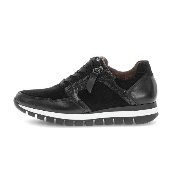 Gabor Sneaker low Materialmix Leder Sneaker günstig online kaufen