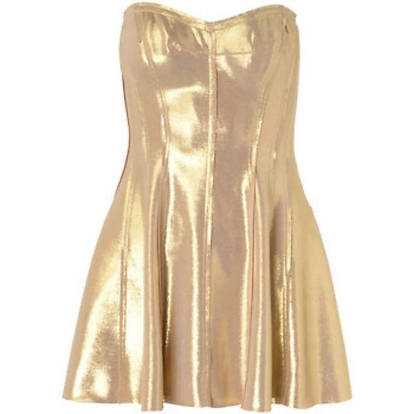 Norma Kamali  Kleider Goldfarbenes Minikleid günstig online kaufen