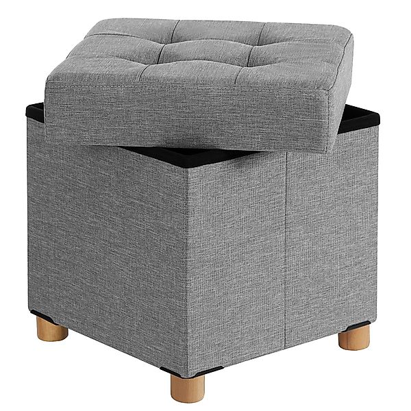 SONGMICS Sitzhocker, mit Stauraum, Schuhbank, klappbare günstig online kaufen