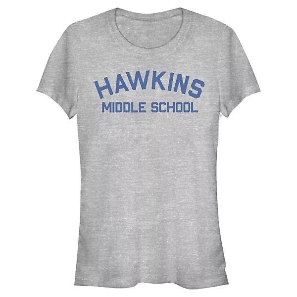 Netflix - Stranger Things - Hawkins Mid School - Frauen T-Shirt günstig online kaufen