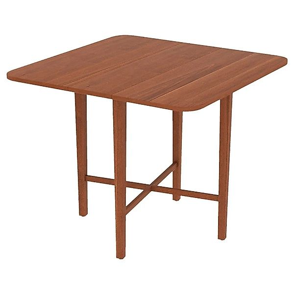 Costway Holz Esstisch Klappbar Küchentisch Quadratisch 90 x 90 cm günstig online kaufen