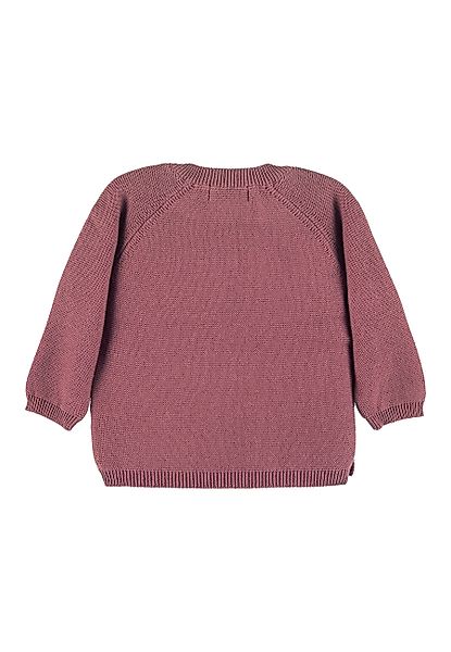 Sterntaler® Kapuzenfleecejacke Sterntaler® GOTS Strickjacke (1-St) günstig online kaufen