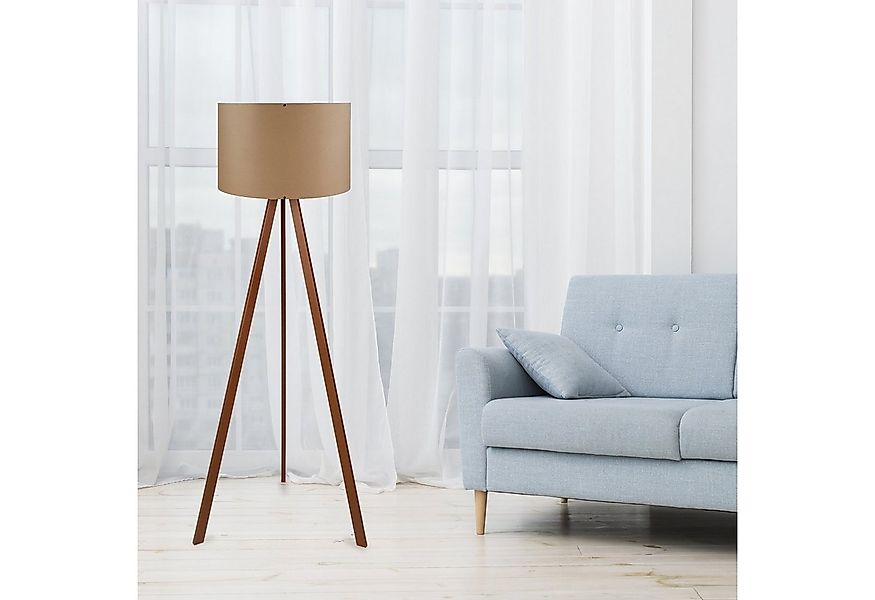 Opviq Stehlampe 70% MDF / 30% PVC FABRIC, 38 x 140 cm N2479 günstig online kaufen