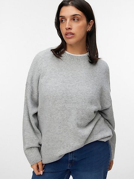 Vero Moda Curve Strickpullover VMCBOOM LS O-NECK PULLOVER GA NOOS CUR günstig online kaufen