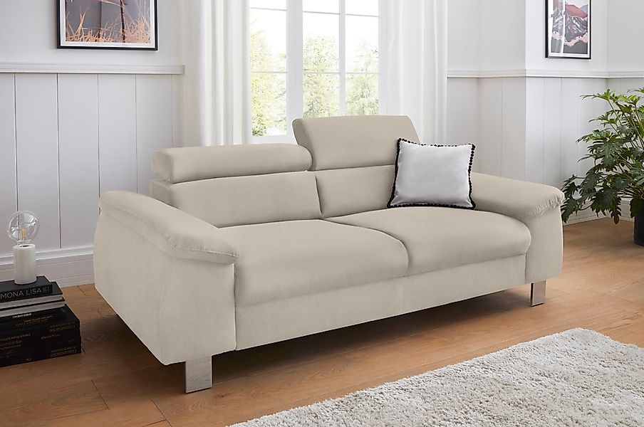 COTTA 3-Sitzer "Komaris, B: 193 cm" mit Kopfteilverstellung günstig online kaufen