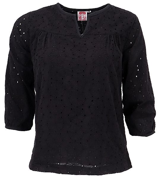 Guru-Shop Longbluse Leichte Baumwollbluse, bestickte Boho.. alternative Bek günstig online kaufen