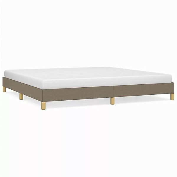 vidaXL Bettgestell Taupe 200x200 cm Stoff Modell 11359216 günstig online kaufen