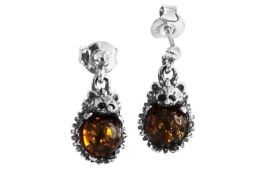 OSTSEE-SCHMUCK Paar Ohrstecker Ostsee-Schmuck Ohrstecker Igel Ohrstecker Ig günstig online kaufen