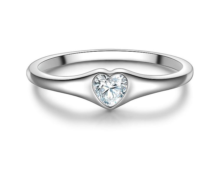 Trilani Silberring Herz silber günstig online kaufen